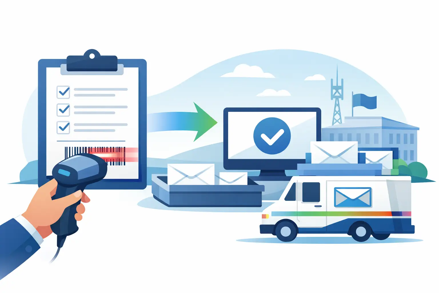 Acceptance Scan Form Guide for Certified Mail | Certified Mail Labels